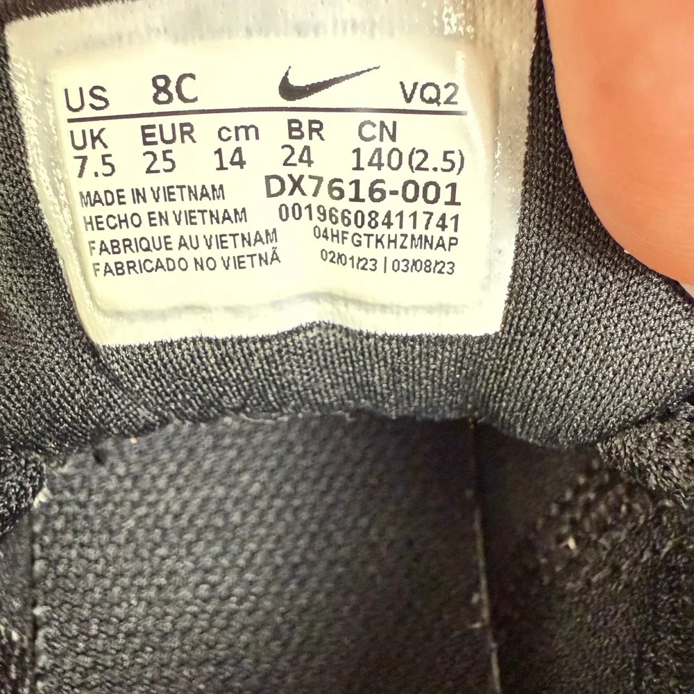 Nike Star Runner 3 Toddler Sneaker Size 8C